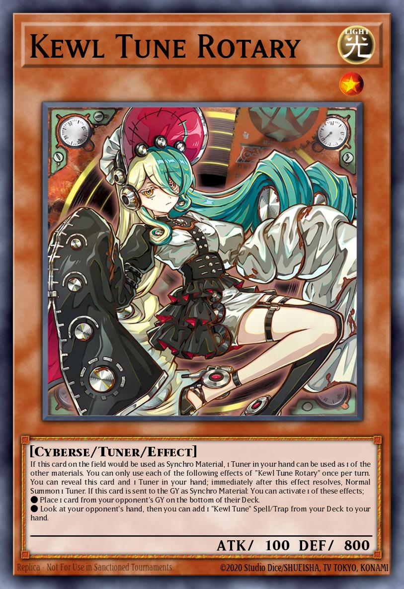 Kewl Tune Rotary - BLZD-EN021 - Ultra Rare - 1st Edition