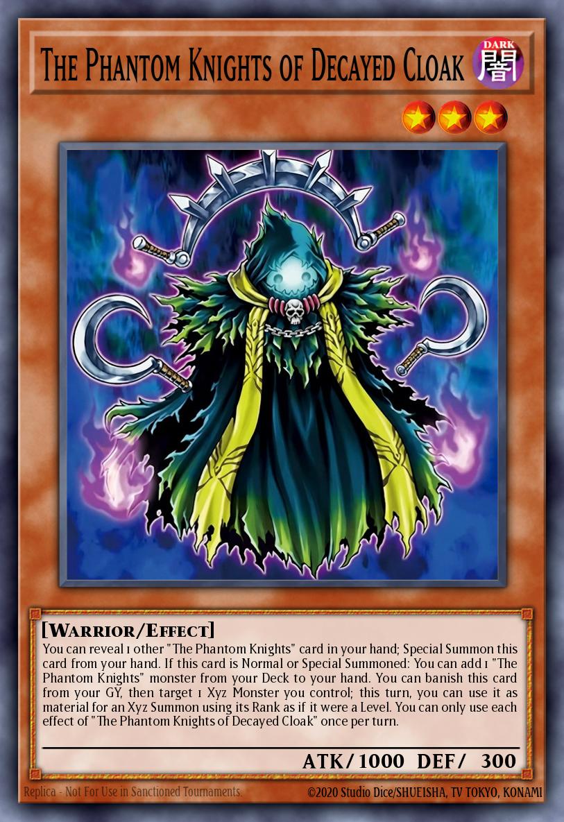 The Phantom Knights of Decayed Cloak - CORI-EN018 - 1st Edition - Ultra Rare