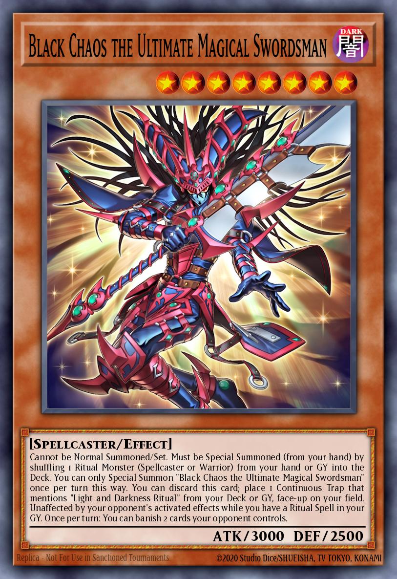 Black Chaos - CORI-EN001 - Secret Rare - 1st Edition