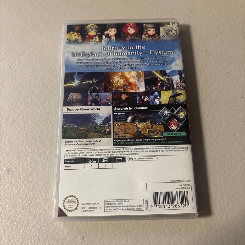 Xenoblade Chronicles 2 Nintendo Switch