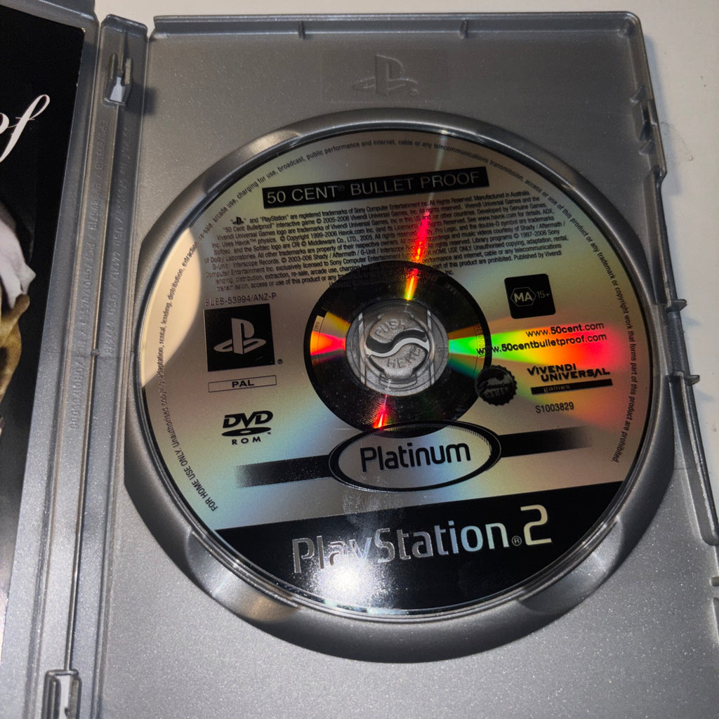 50 Cent Bulletproof PS2 PAL